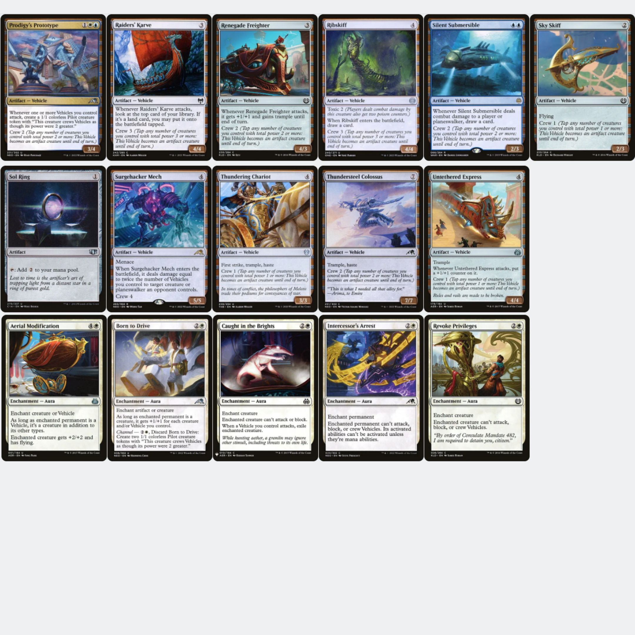 Shorikai, Genesis Engine - EDH Deck