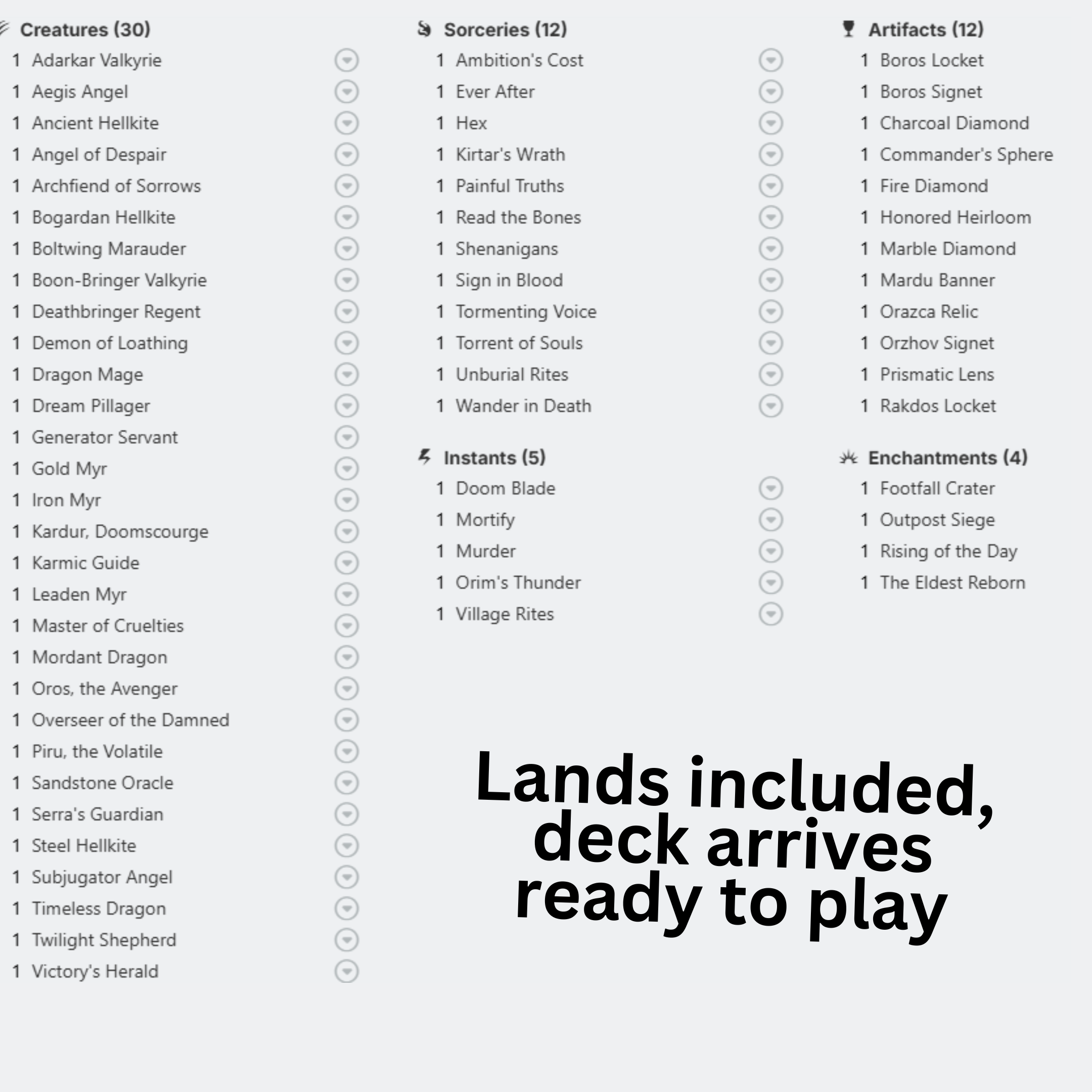 Kaalia Of The Vast - EDH Deck