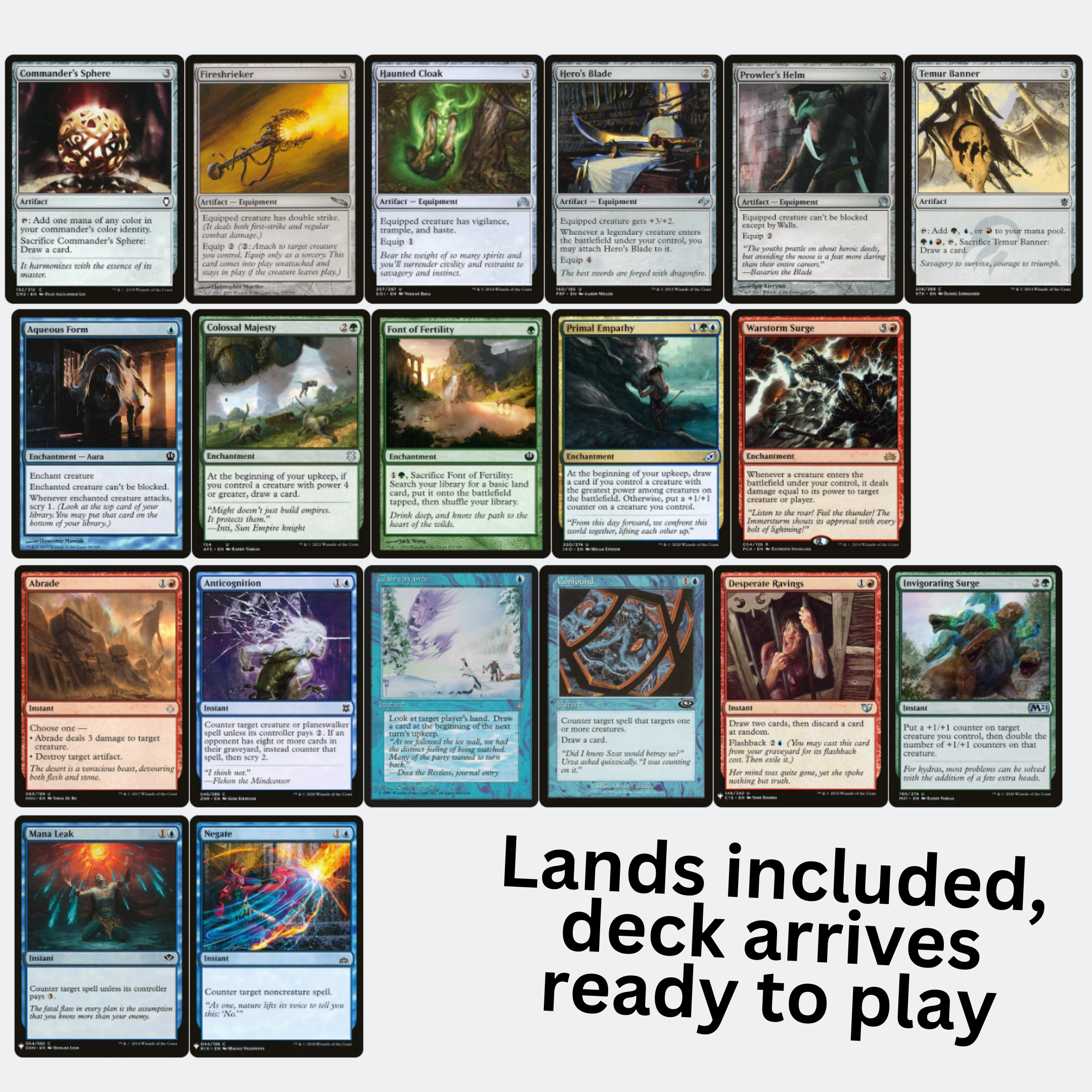 Animar, Soul of Elements - EDH Deck