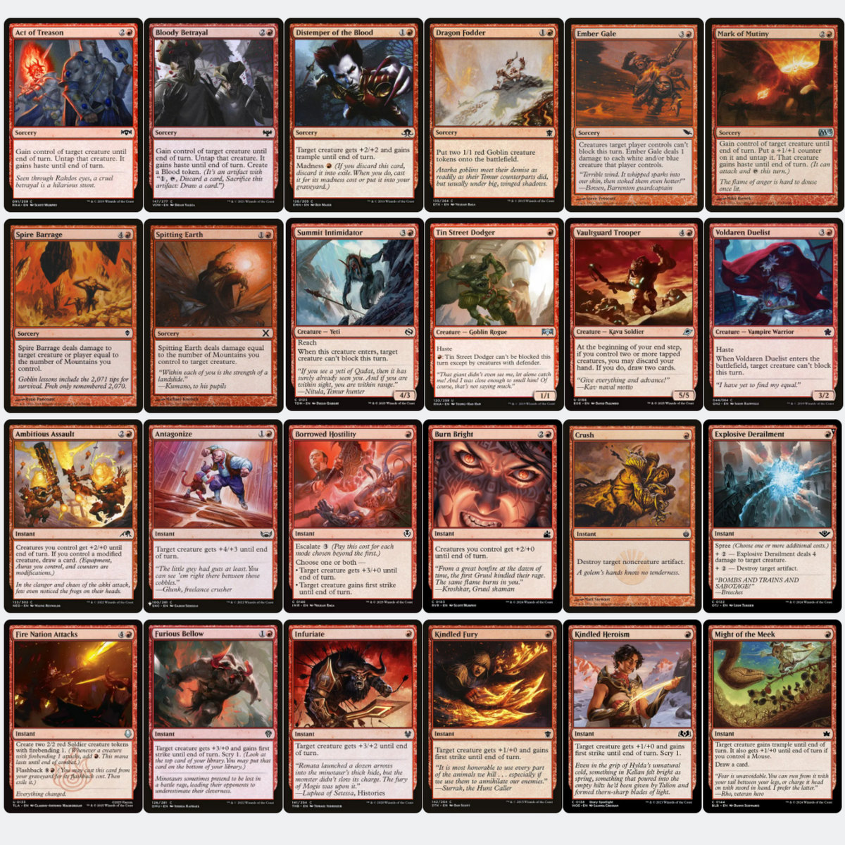 Zada, Hedron Grinder mono-red EDH deck - image 15