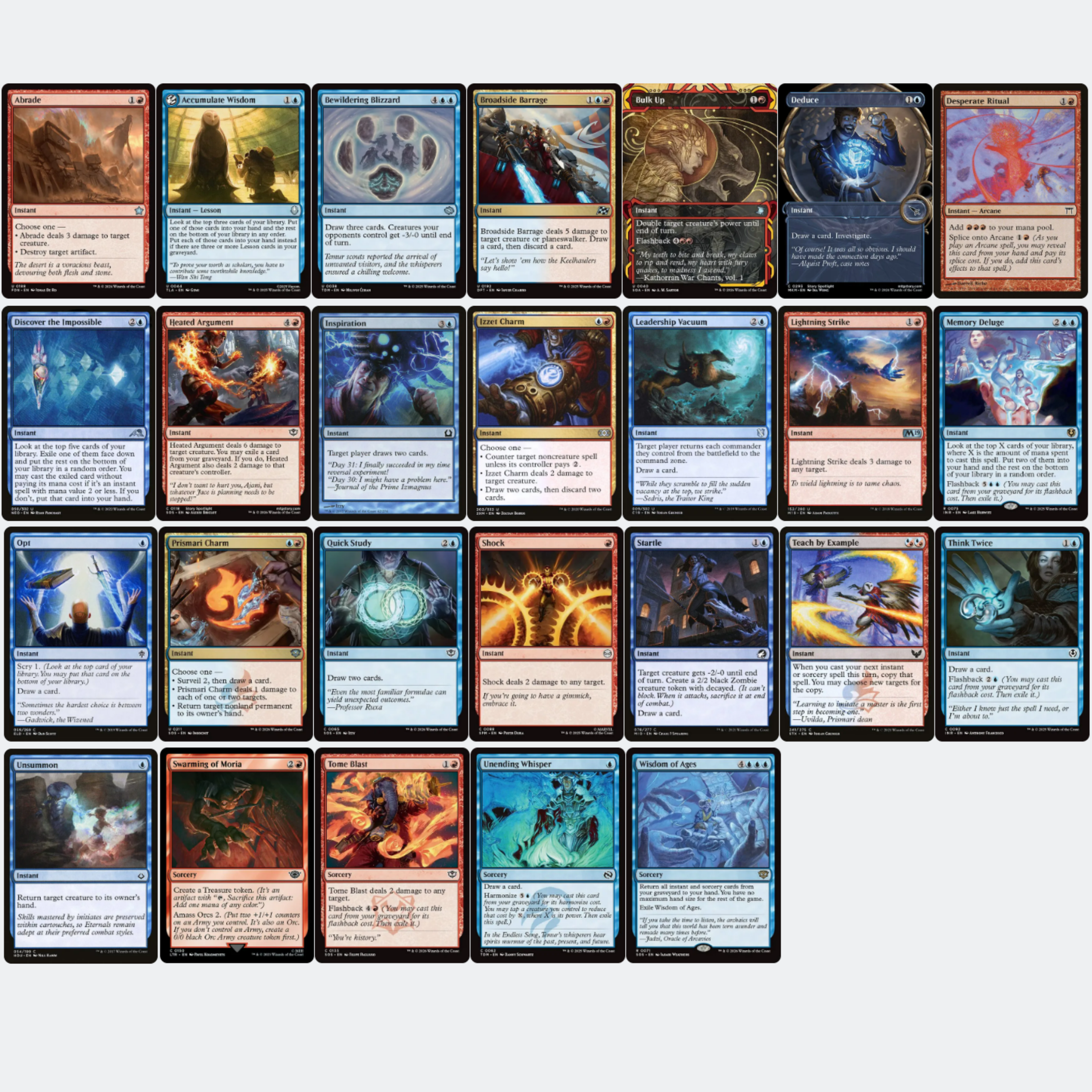 Prismari, The Inspiration - EDH Deck