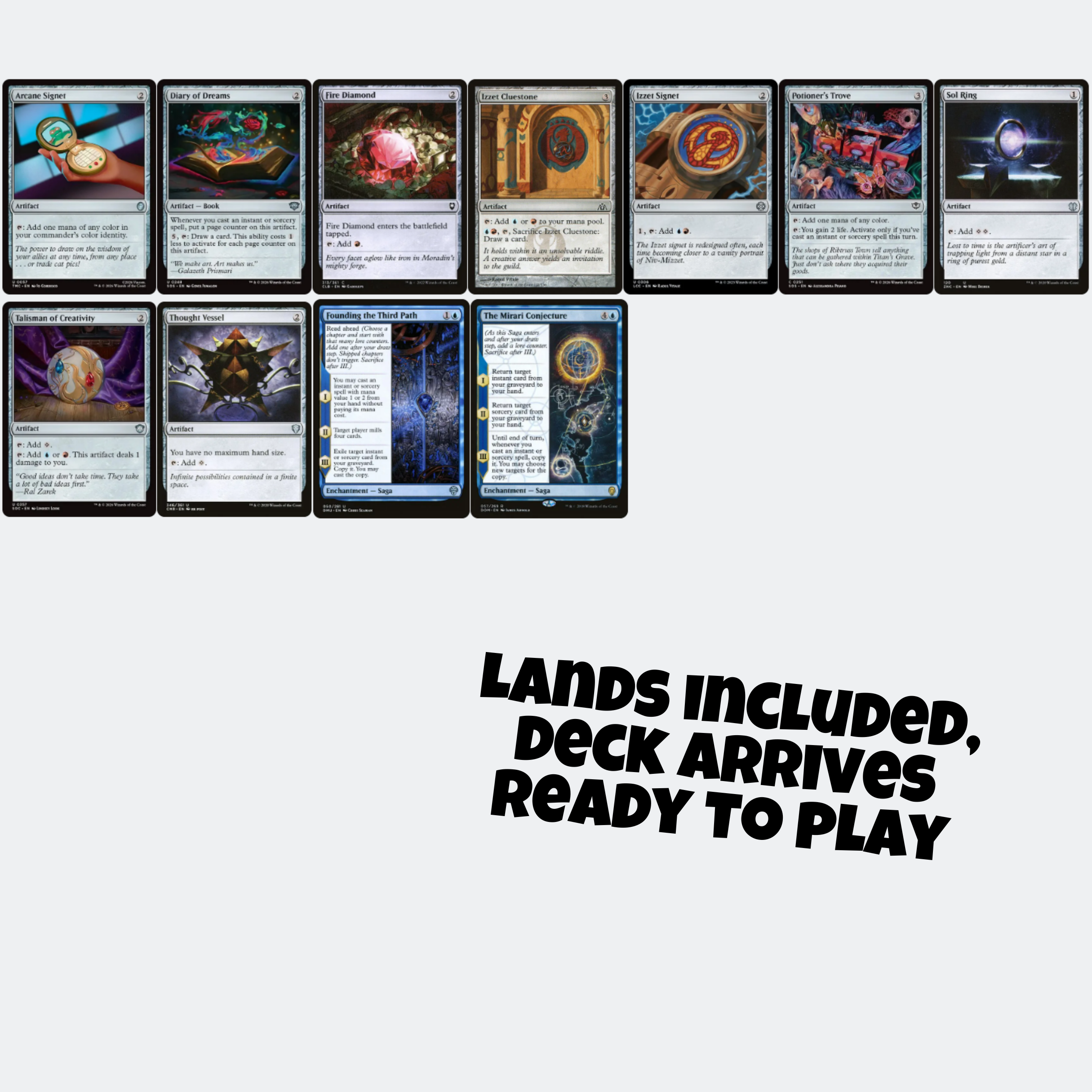 Prismari, The Inspiration - EDH Deck