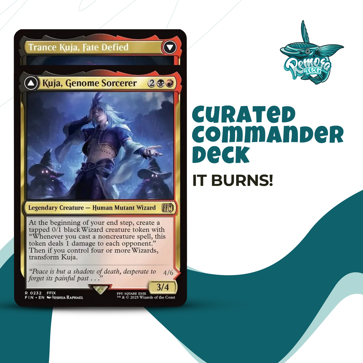 Kuja, Genome Sorcerer ready-to-play MTG Commander deck by Remora TCG
