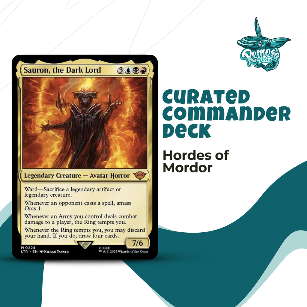 Sauron EDH Deck | LOTR Orc Tribal Commander Deck