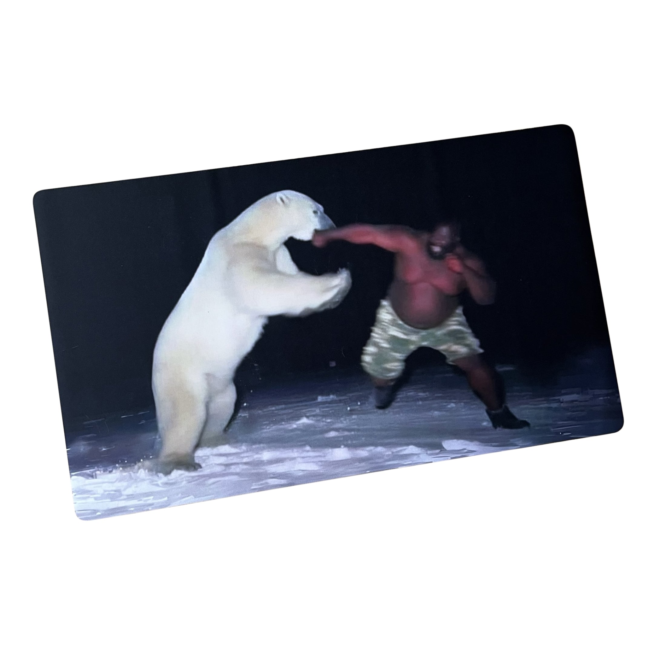 Man vs Bear Playmat