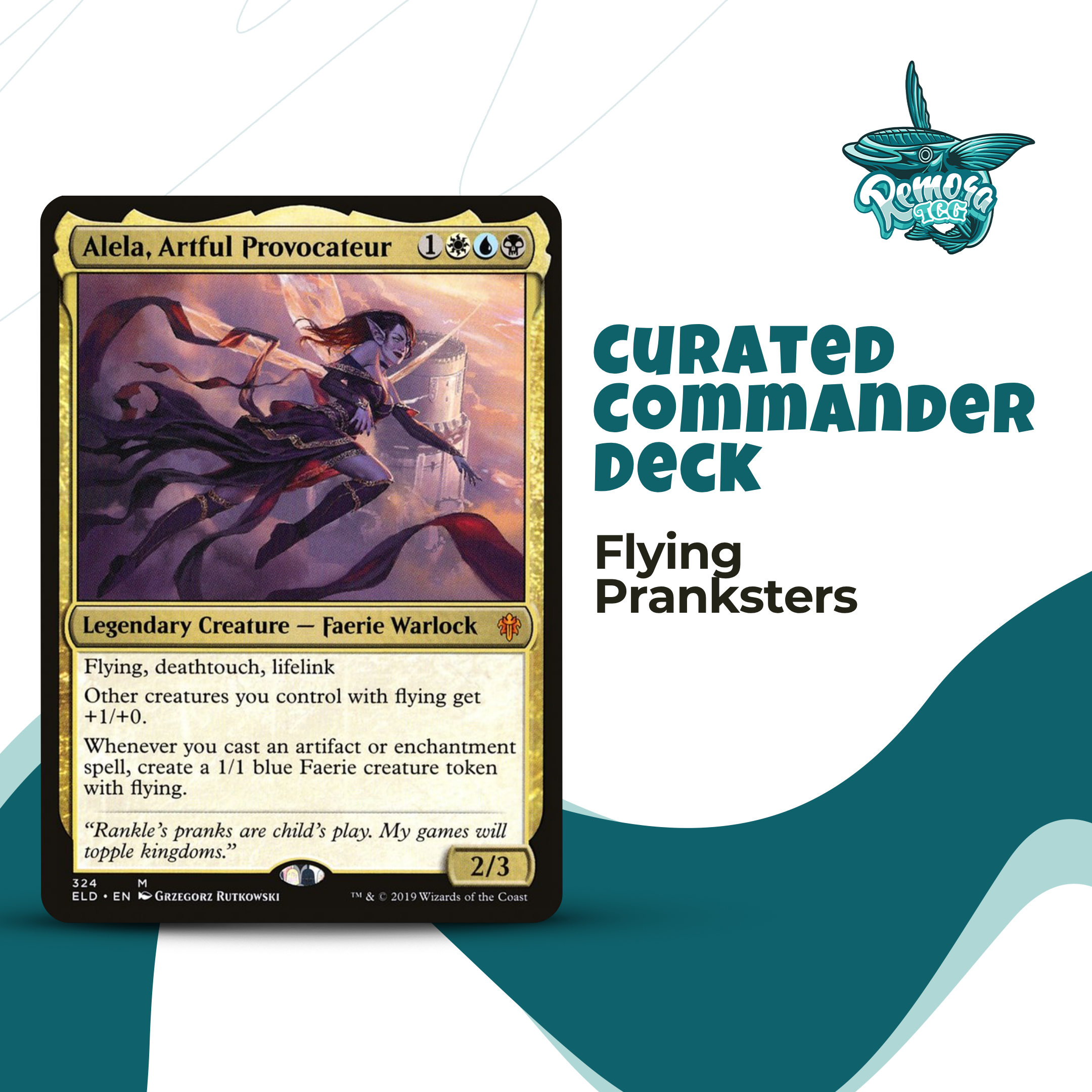 Alela, Artful Provocateur - EDH Deck