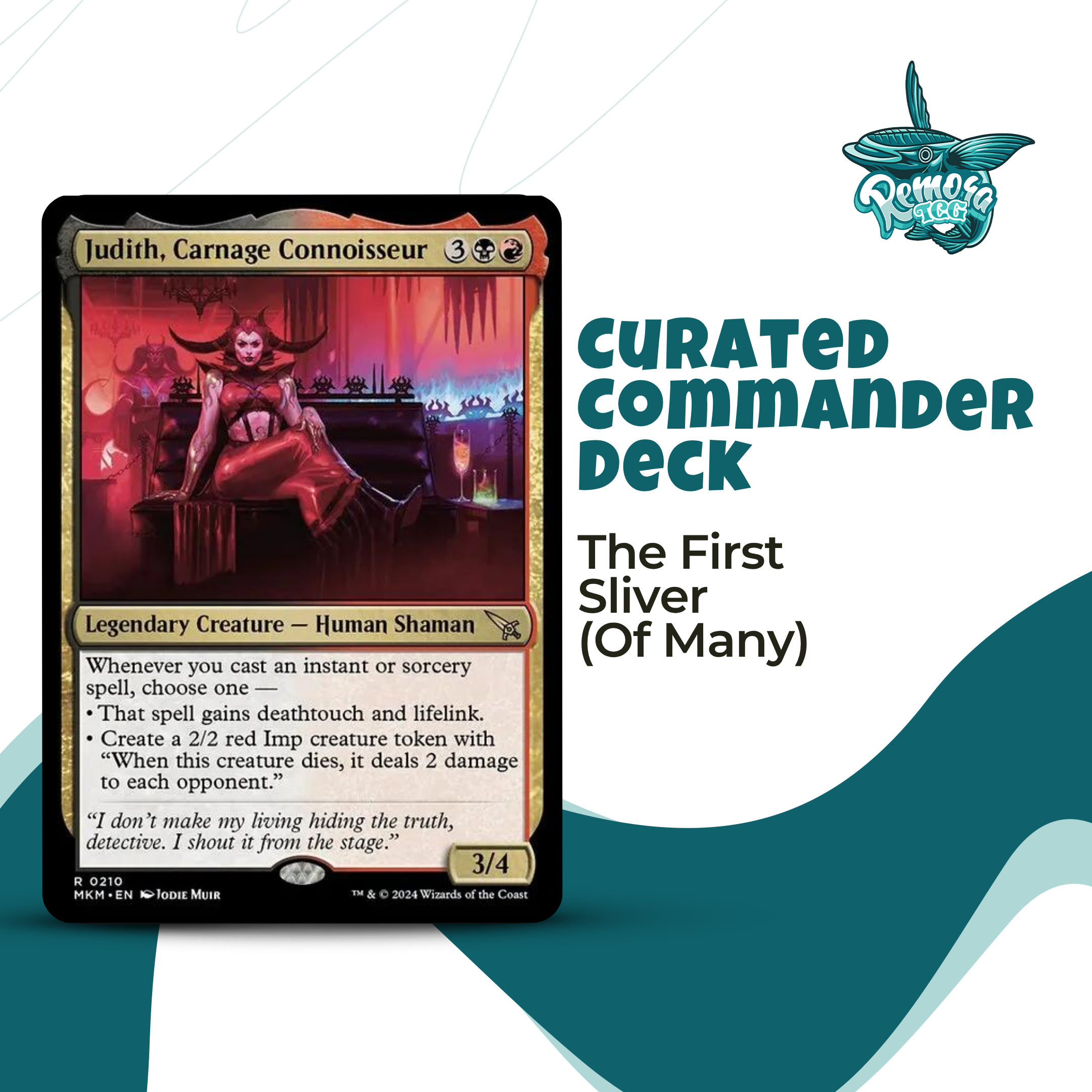 Judith, Carnage Connoisseur - EDH Deck