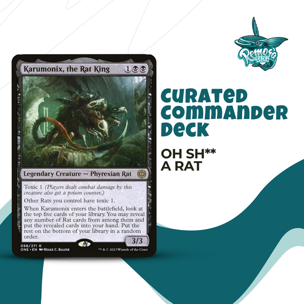 rats mtg commander deck Karumonix, the Rat King