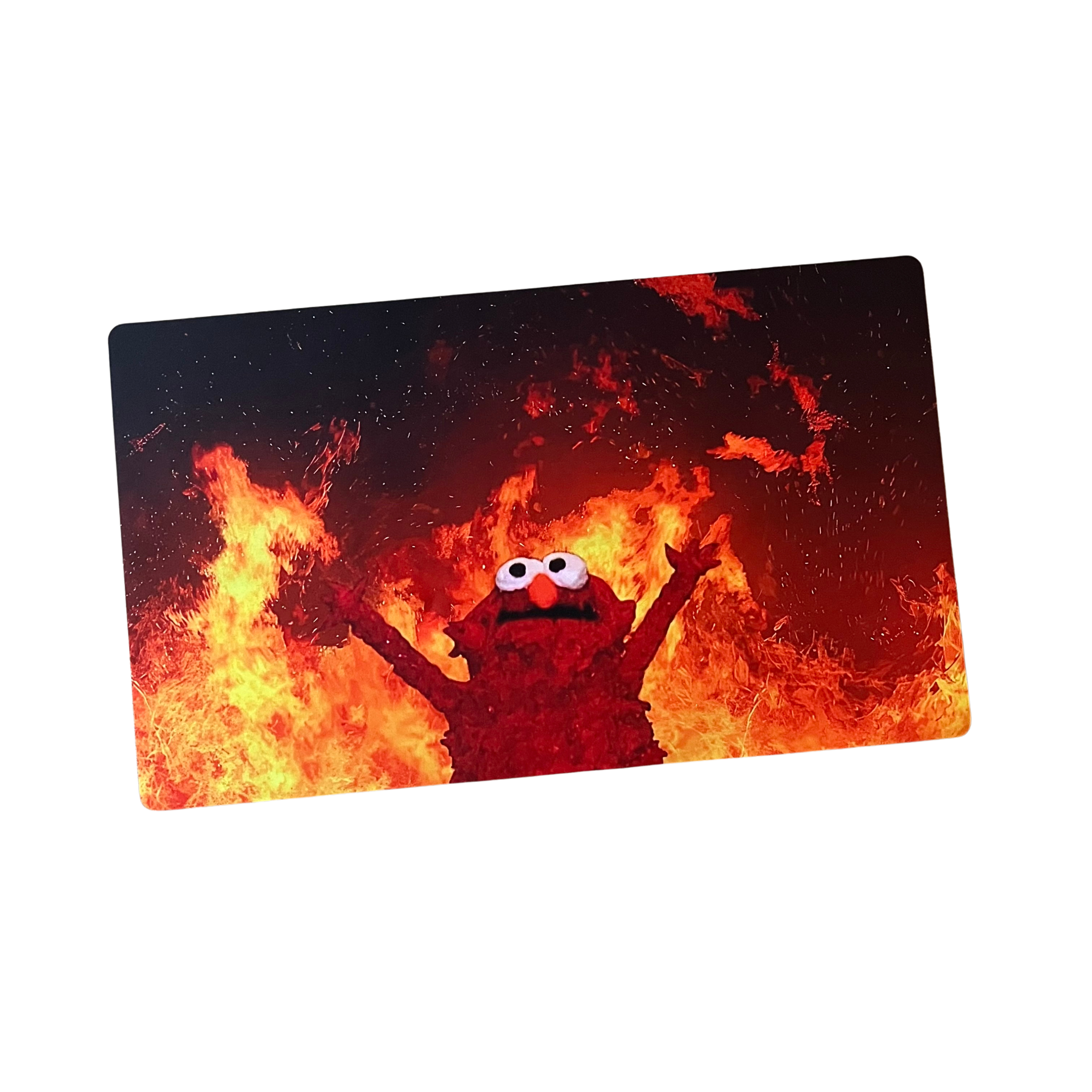 On Fire Playmat