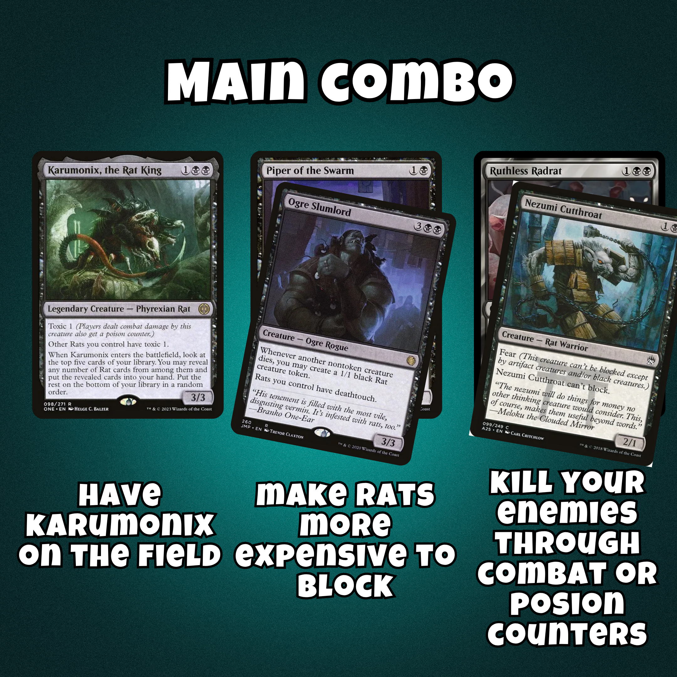Karumonix, the Rat King - EDH Deck