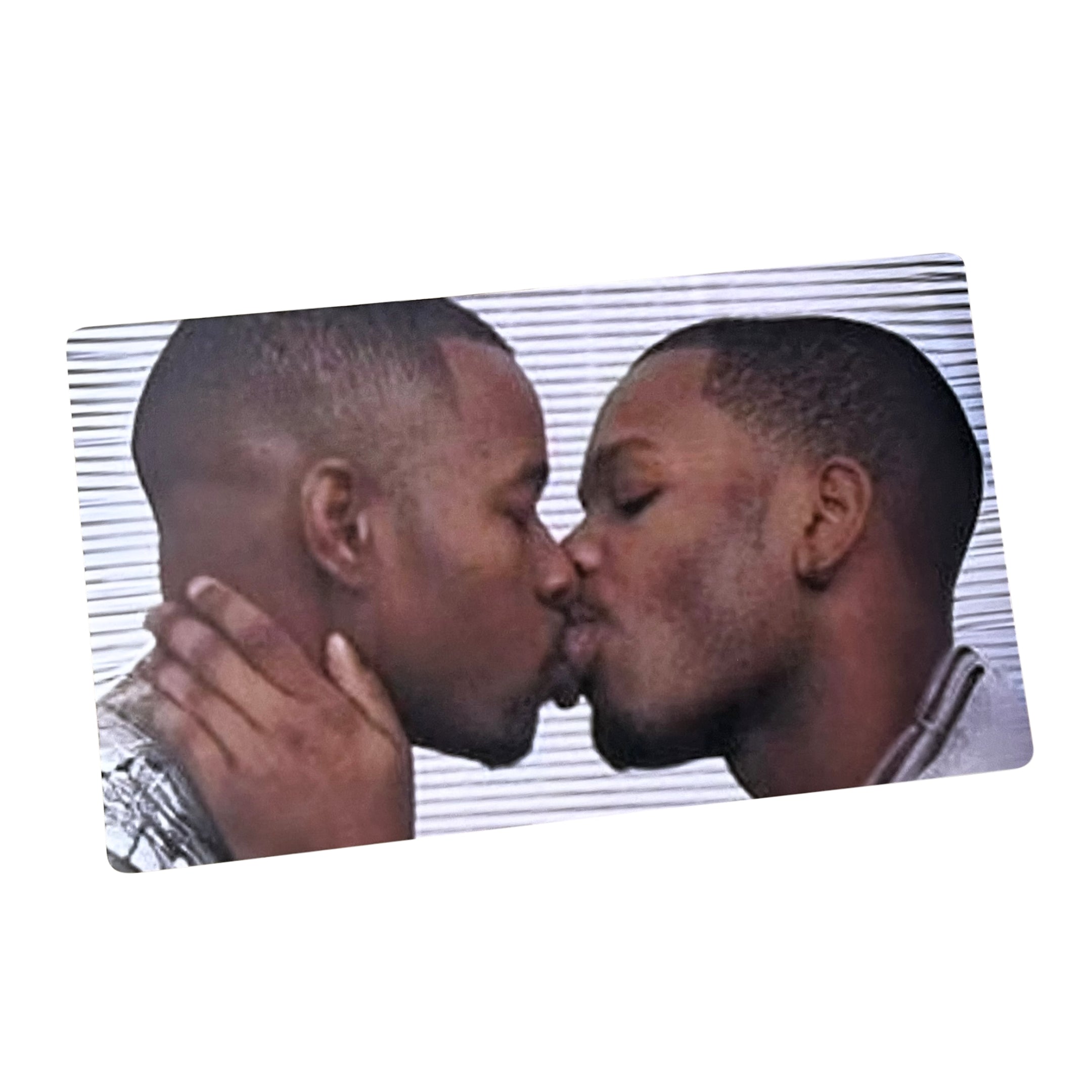 Two Homies Kissing Playmat