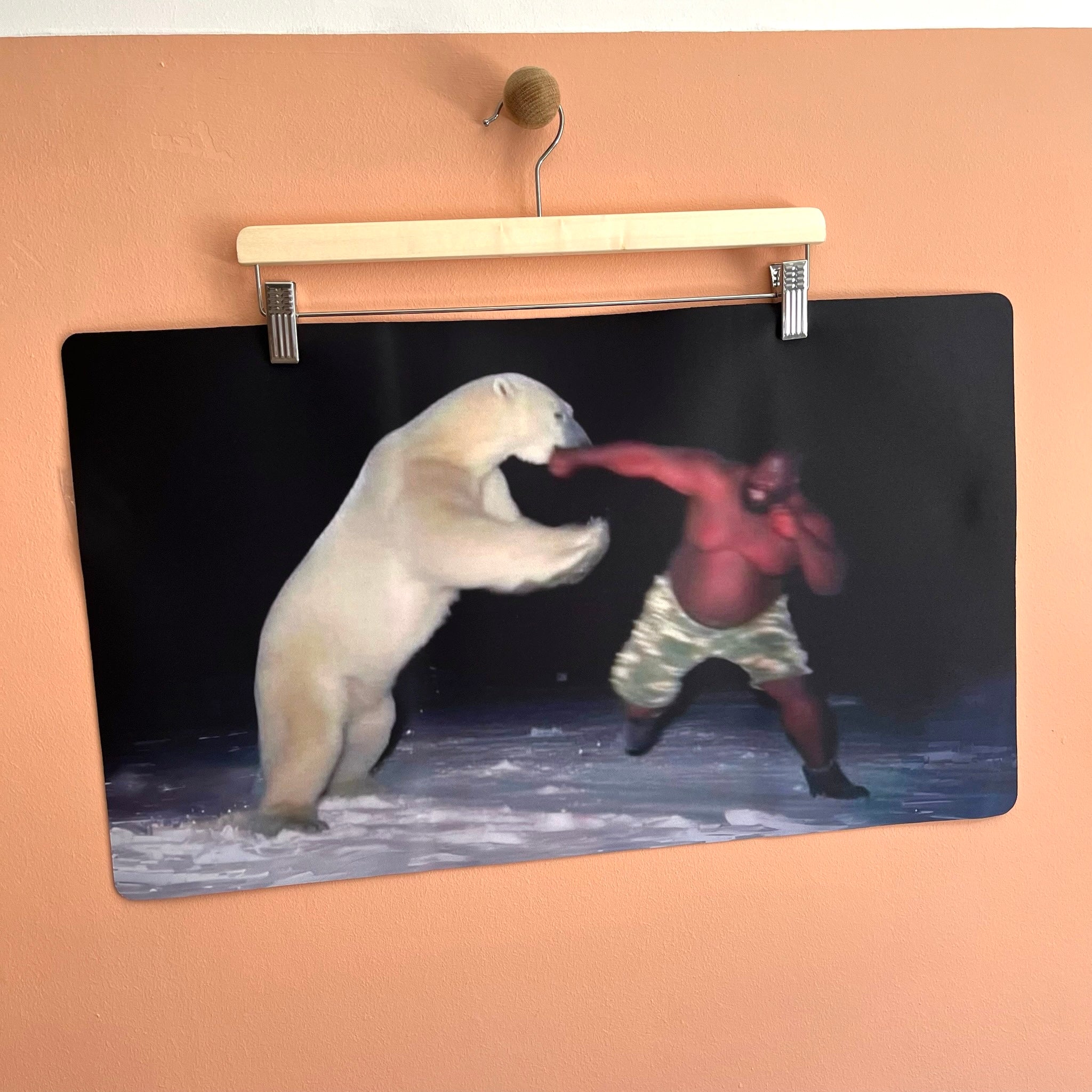 Man vs Bear Playmat