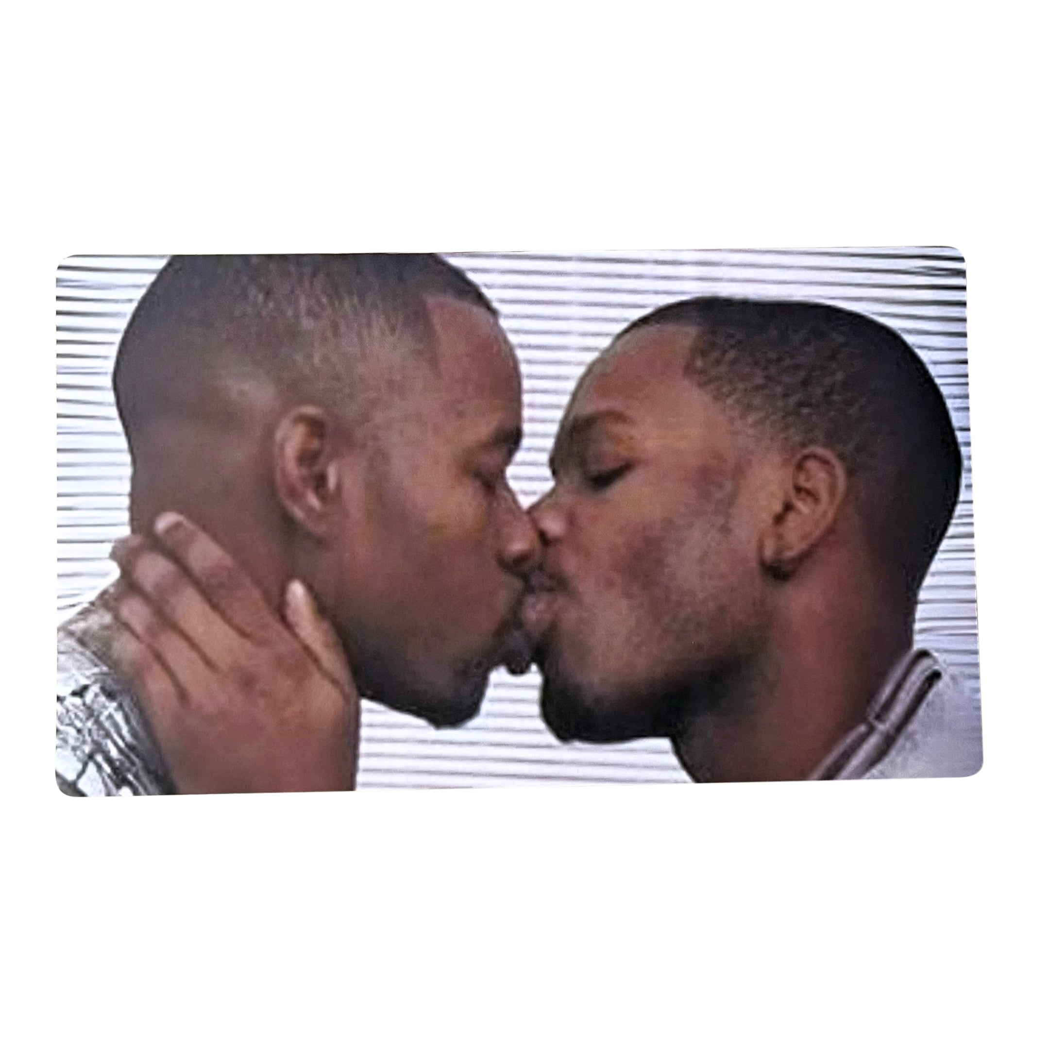 Two Homies Kissing Playmat