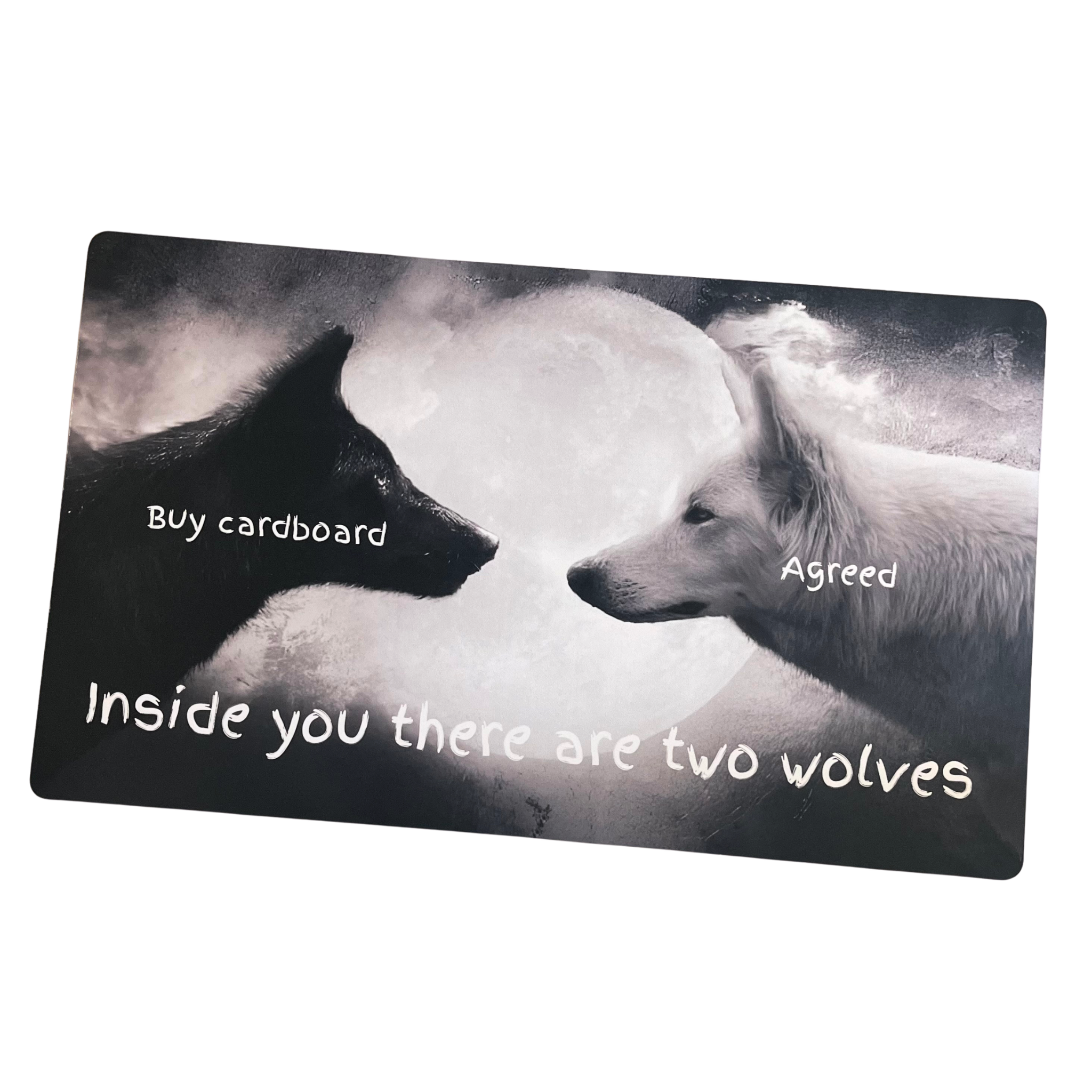 Two Wolves Playmat