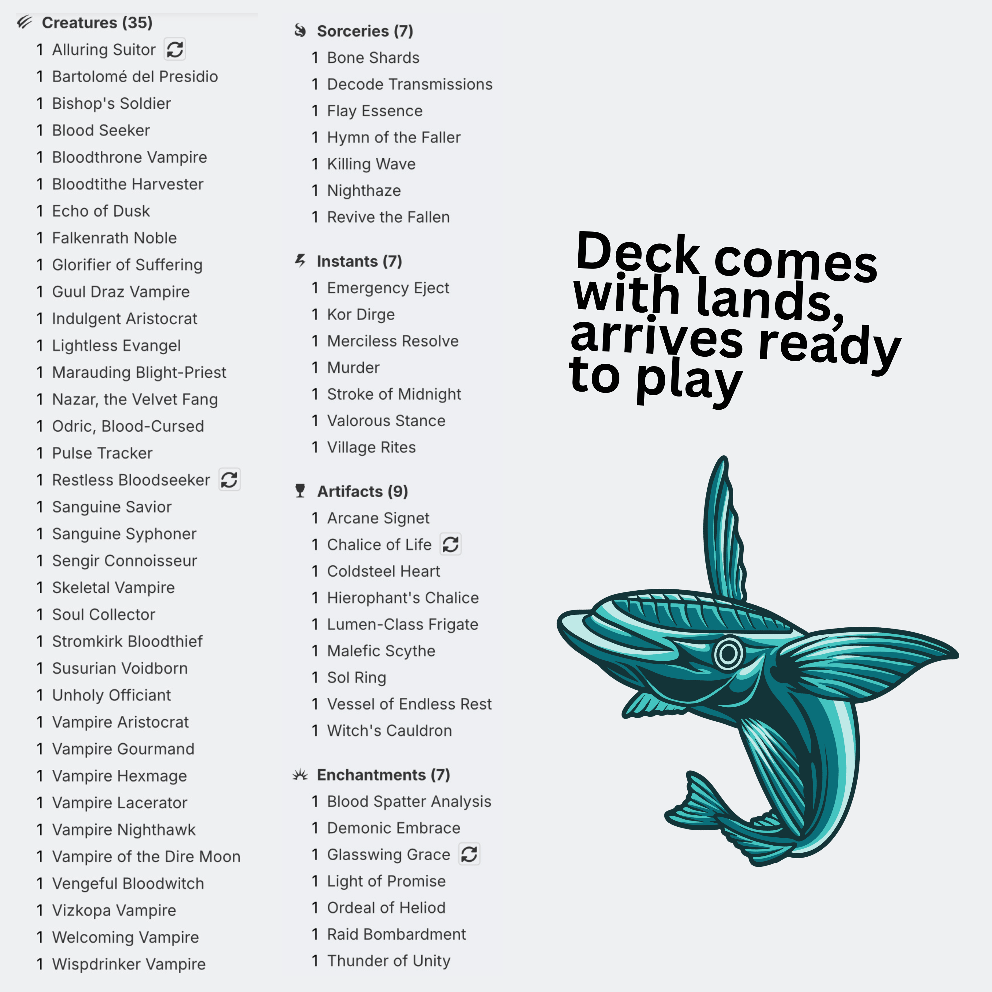 Edgar Markov - EDH Deck