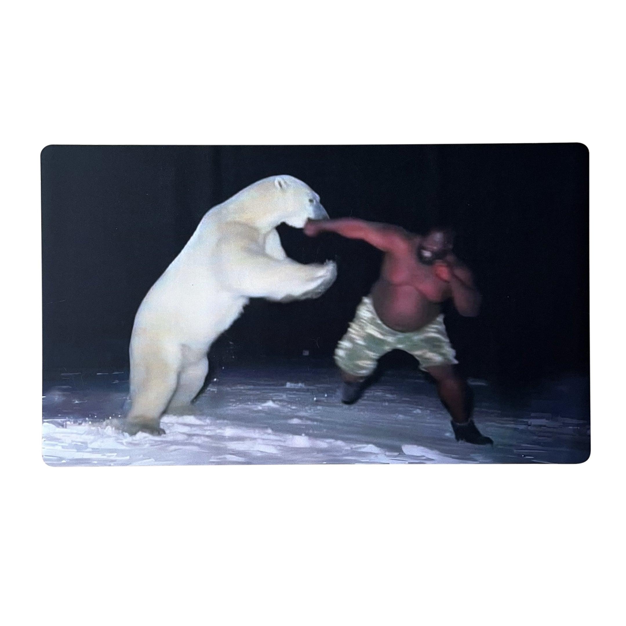 Man vs Bear Playmat