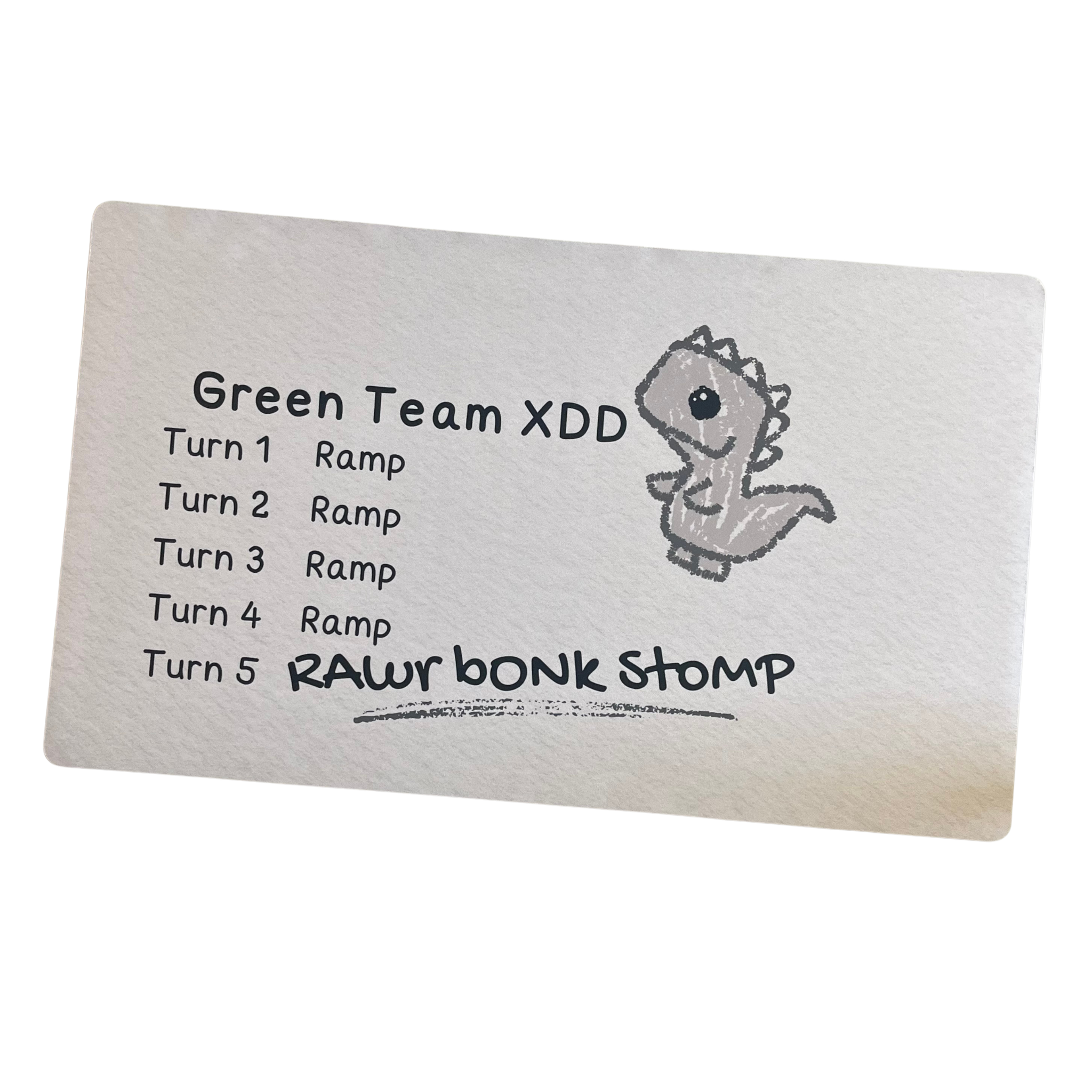 Green Player Playmat